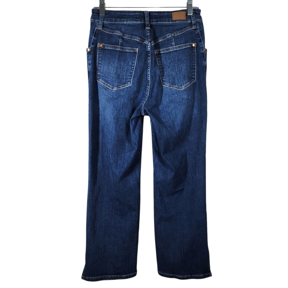 JUDY BLUE STRAIGHT LEG ANKLE JEANS - Picture 2 of 10
